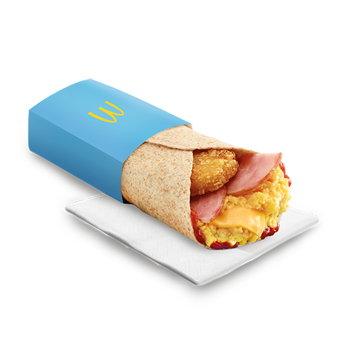 Breakfast Wrap Chicken Ham