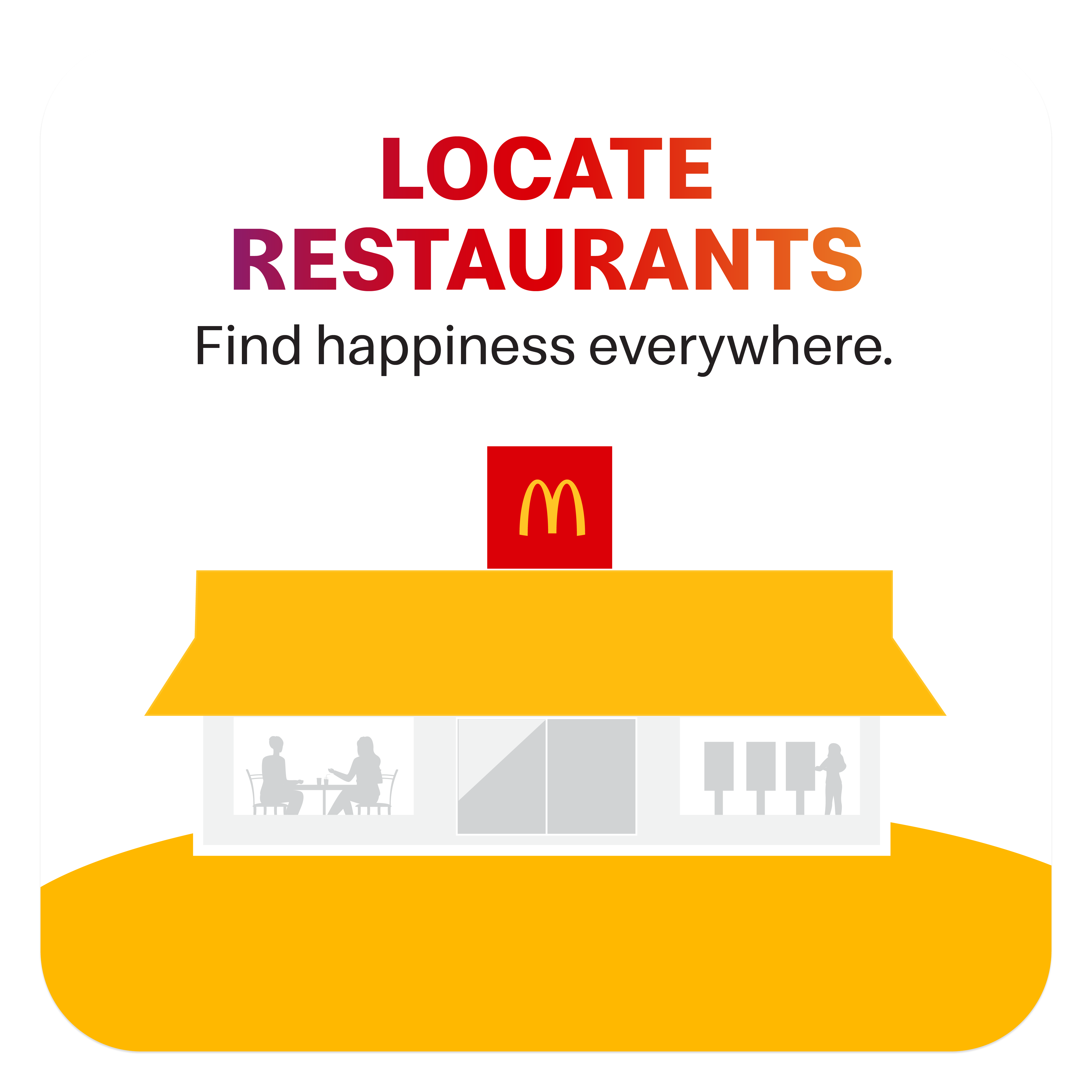 locate restaurant