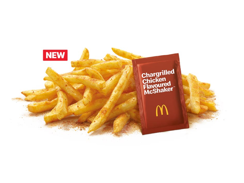 Chargrilled Chicken Flavoured McShaker™ Fries