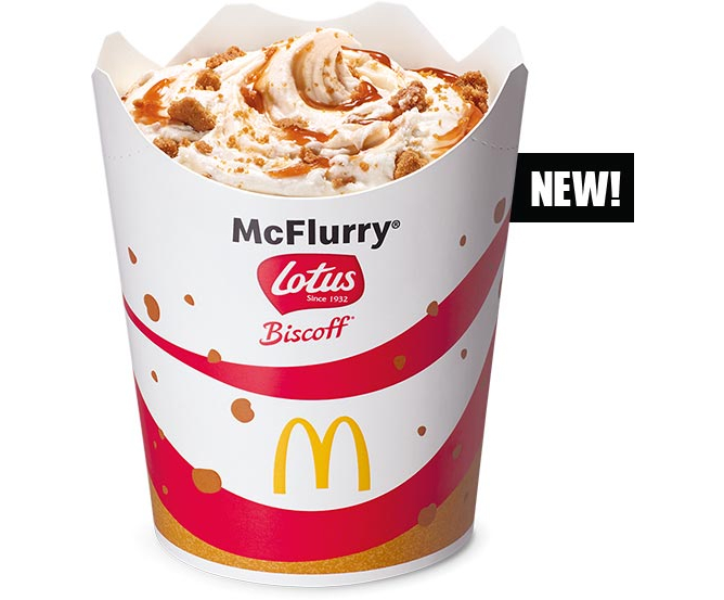 Lotus Biscoff® McFlurry®
