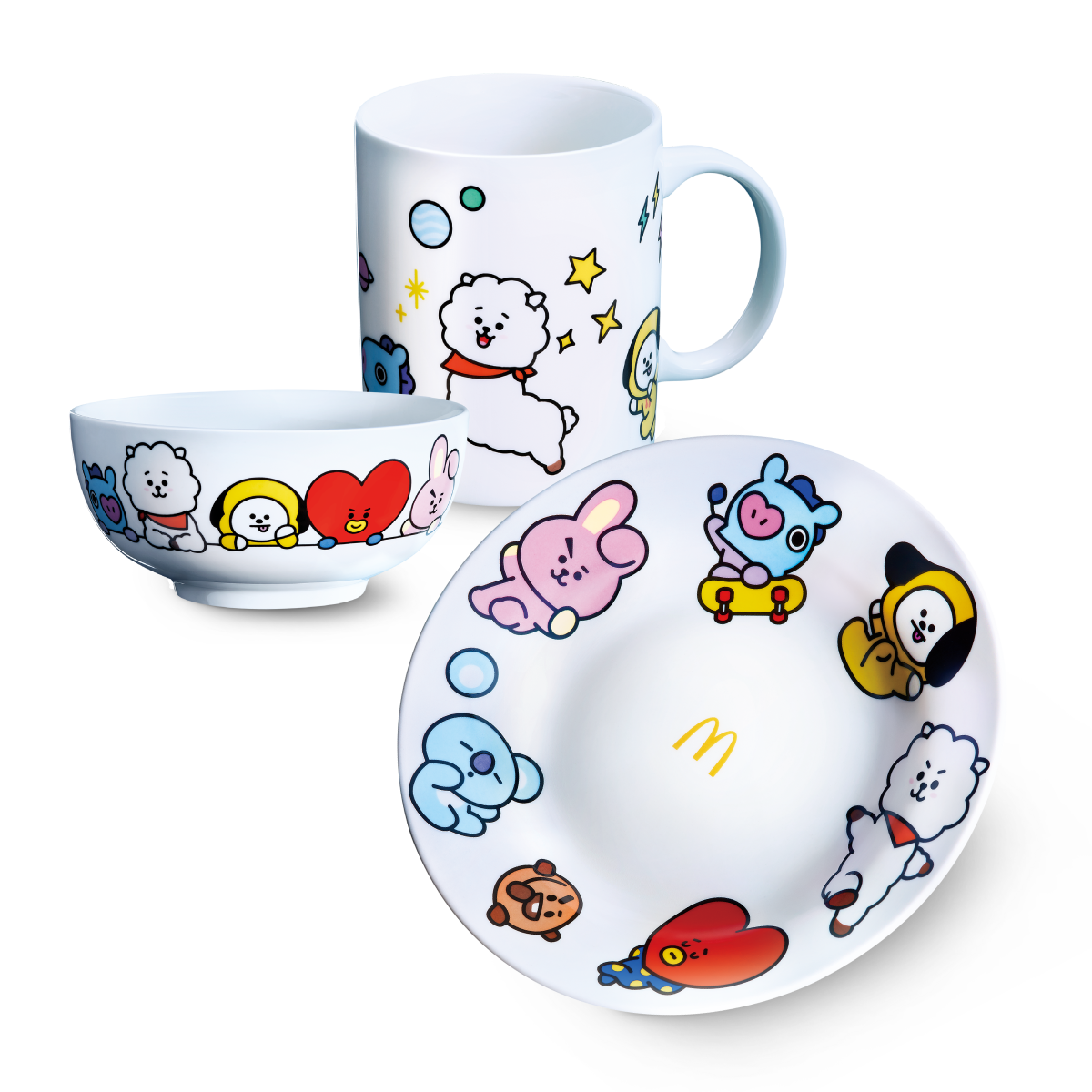 BT21 Ceramic Set