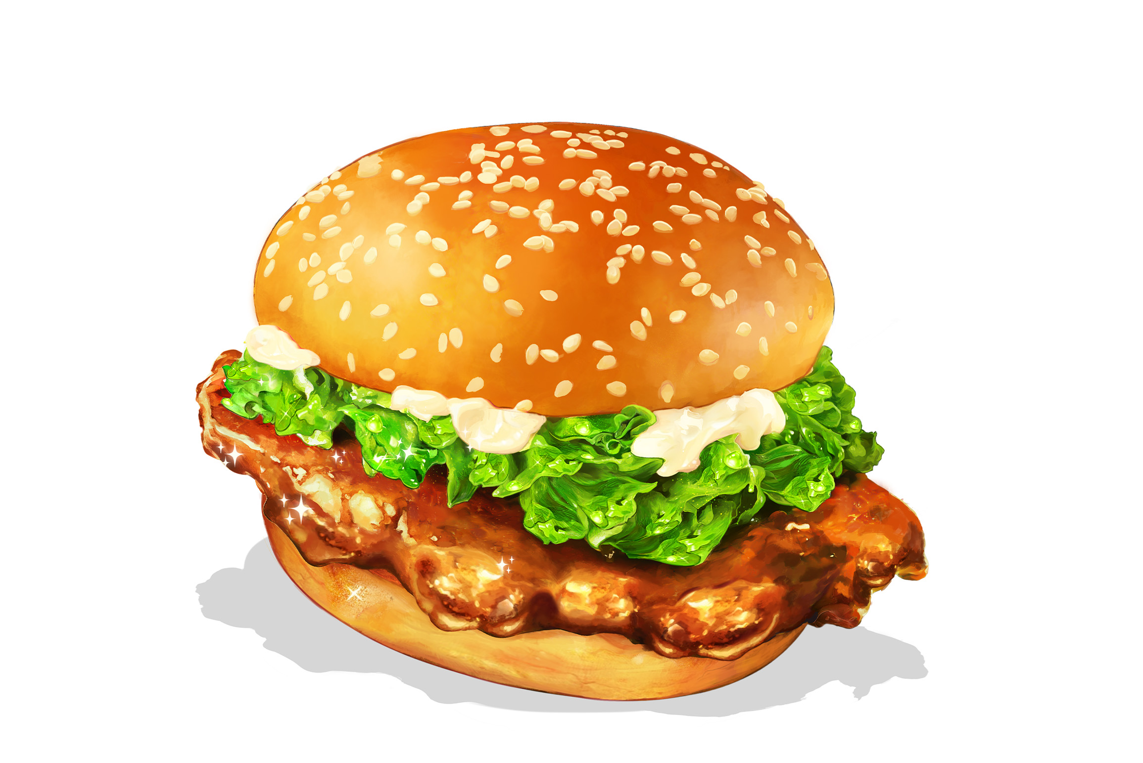 Samurai Chicken Burger 