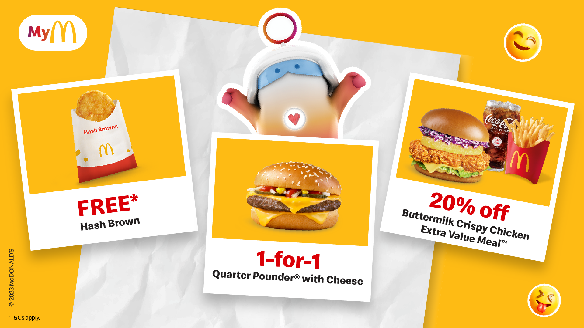 The McDonald’s app