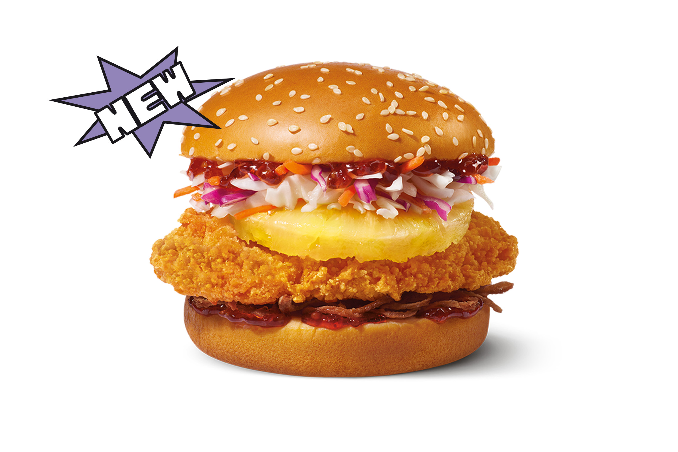 Sweet ‘N Sour Chicken Burger
