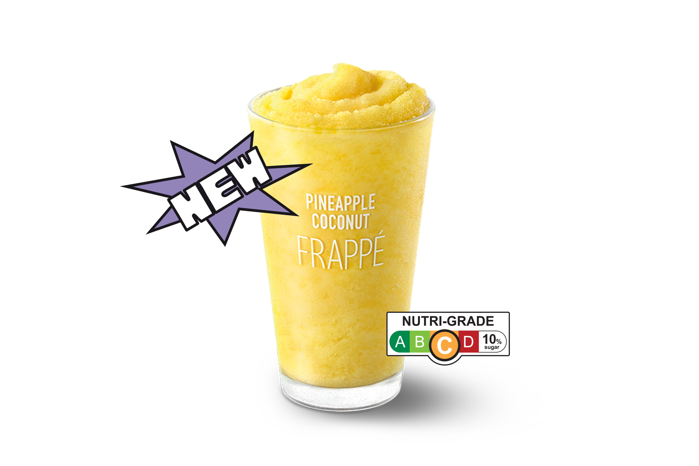 Pineapple Coconut Frappé
