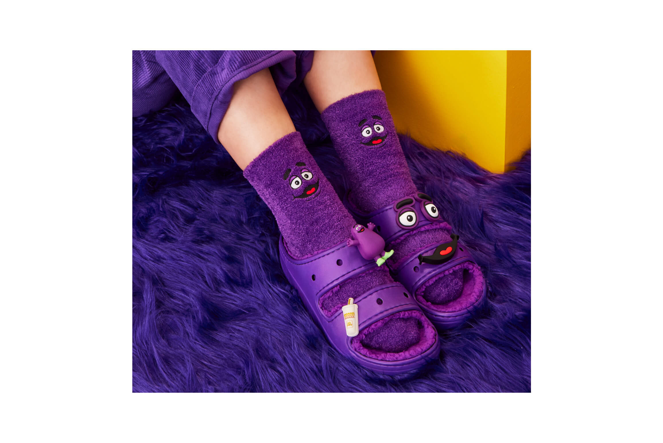 Grimace Cozzzy Sandals