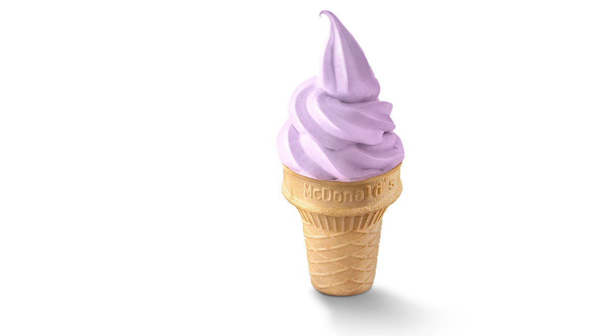 Purple Sweet Potato Soft Serve 