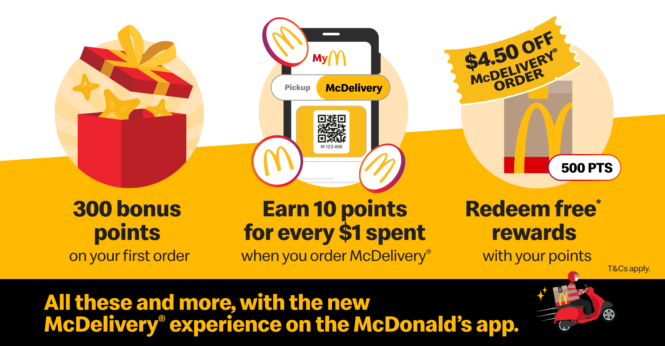 Explore membership perks with McDelivery®