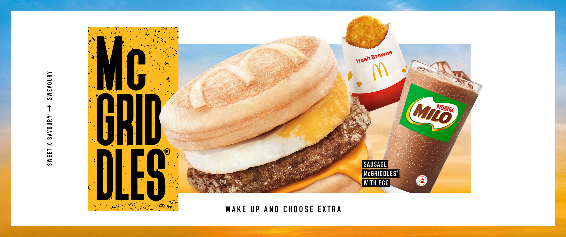 Wake up and choose EXTRA!