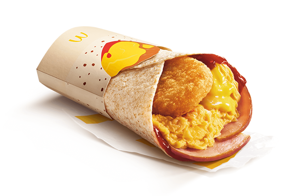 Breakfast Wrap Chicken Ham