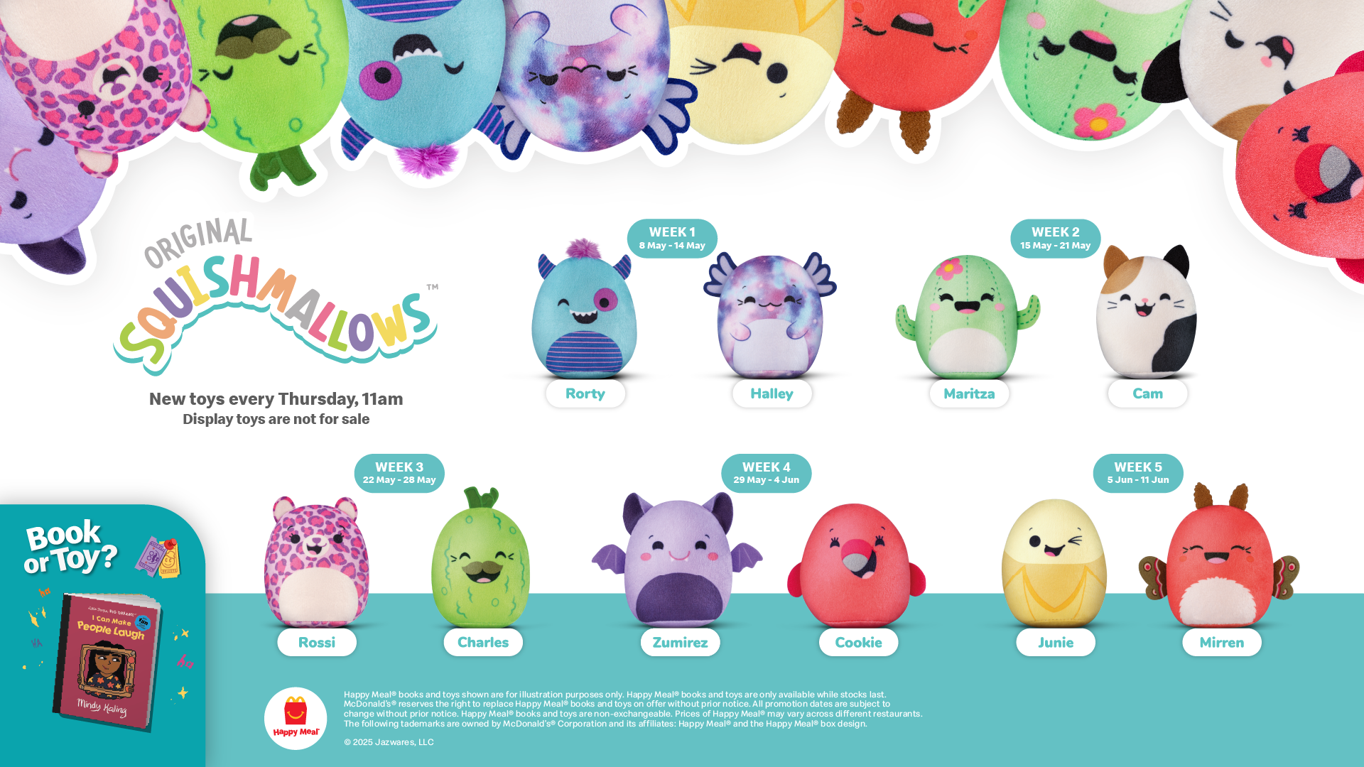 Happy Meal® Toys Now Available!