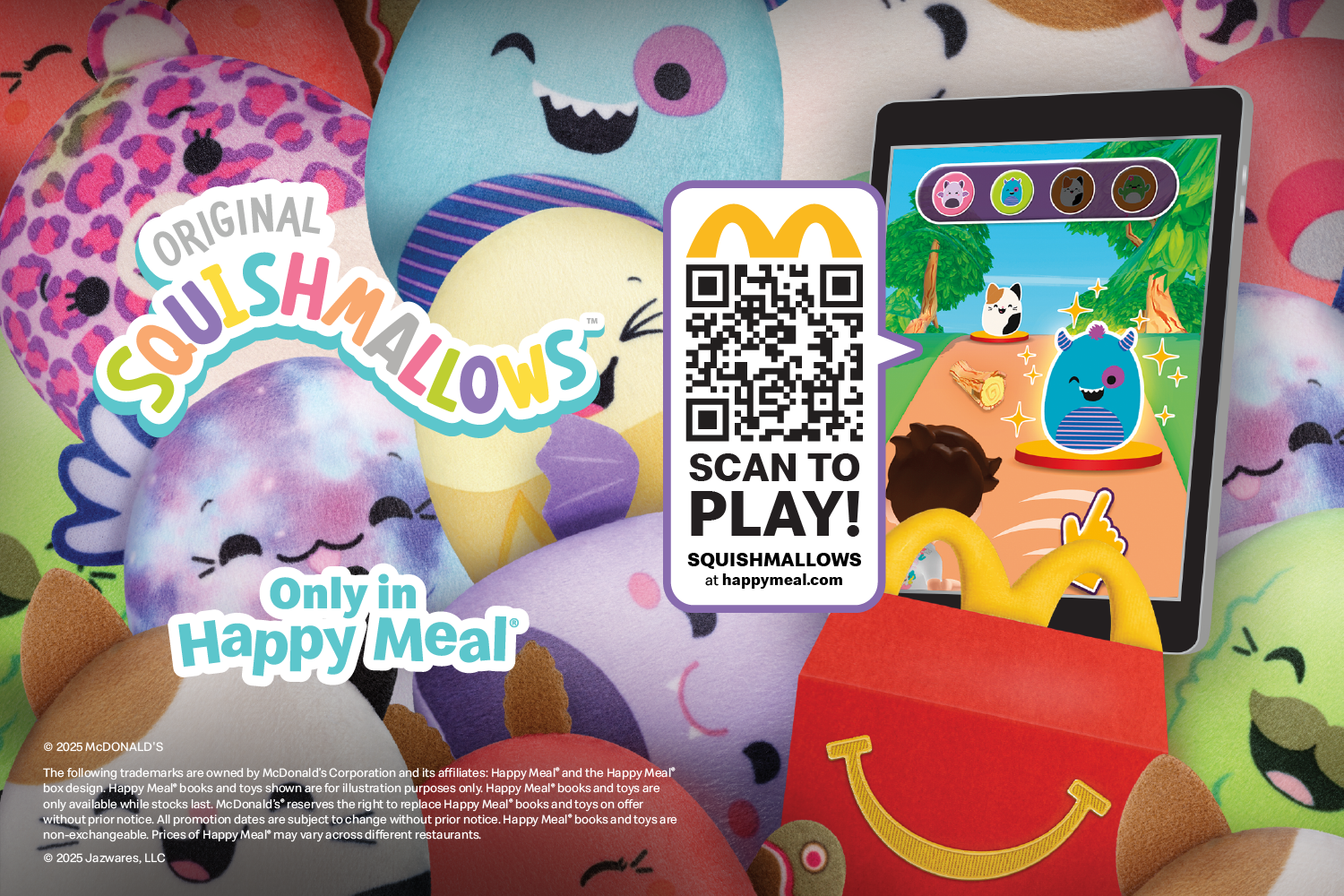 Enjoy Nitro Junior Digital Experience with every Happy Meal® Toy!