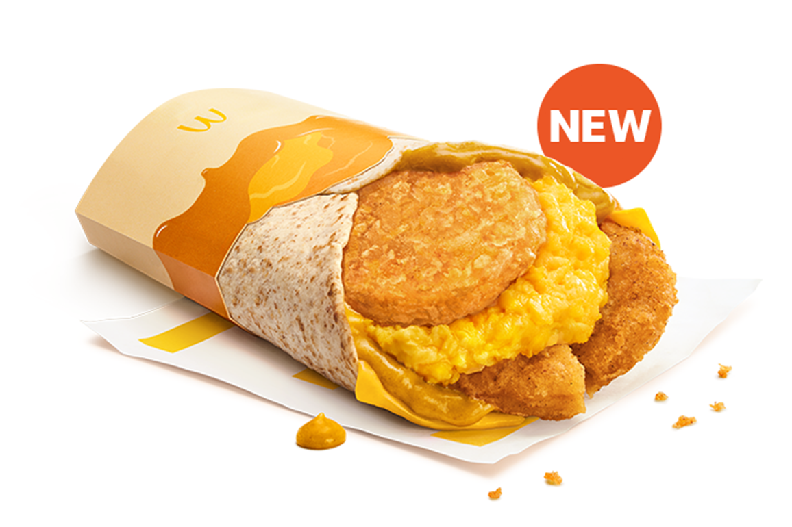 Curry Chicken Breakfast Wrap