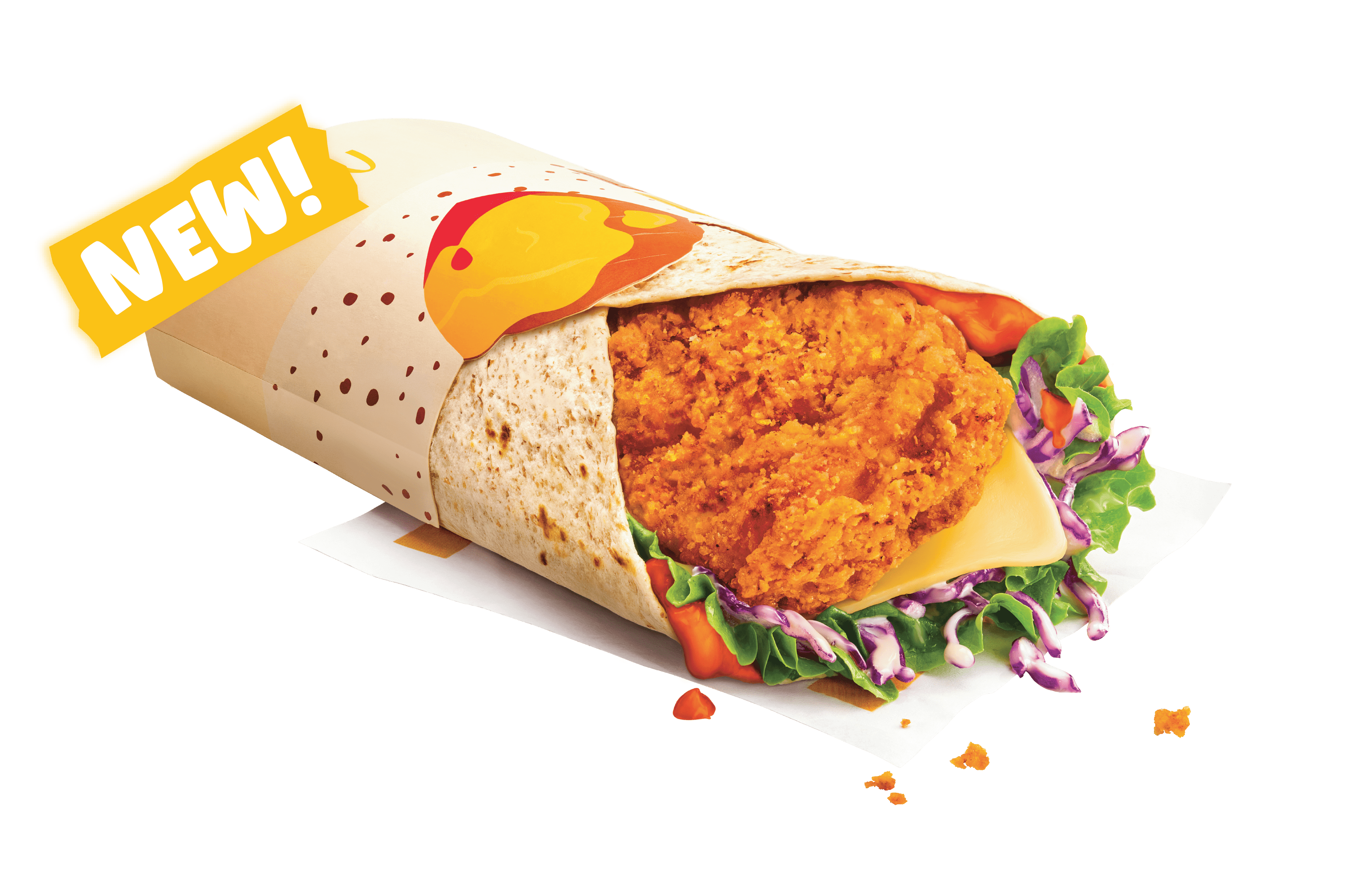 Spicy Tomato Buttermilk Chicken McWrap®