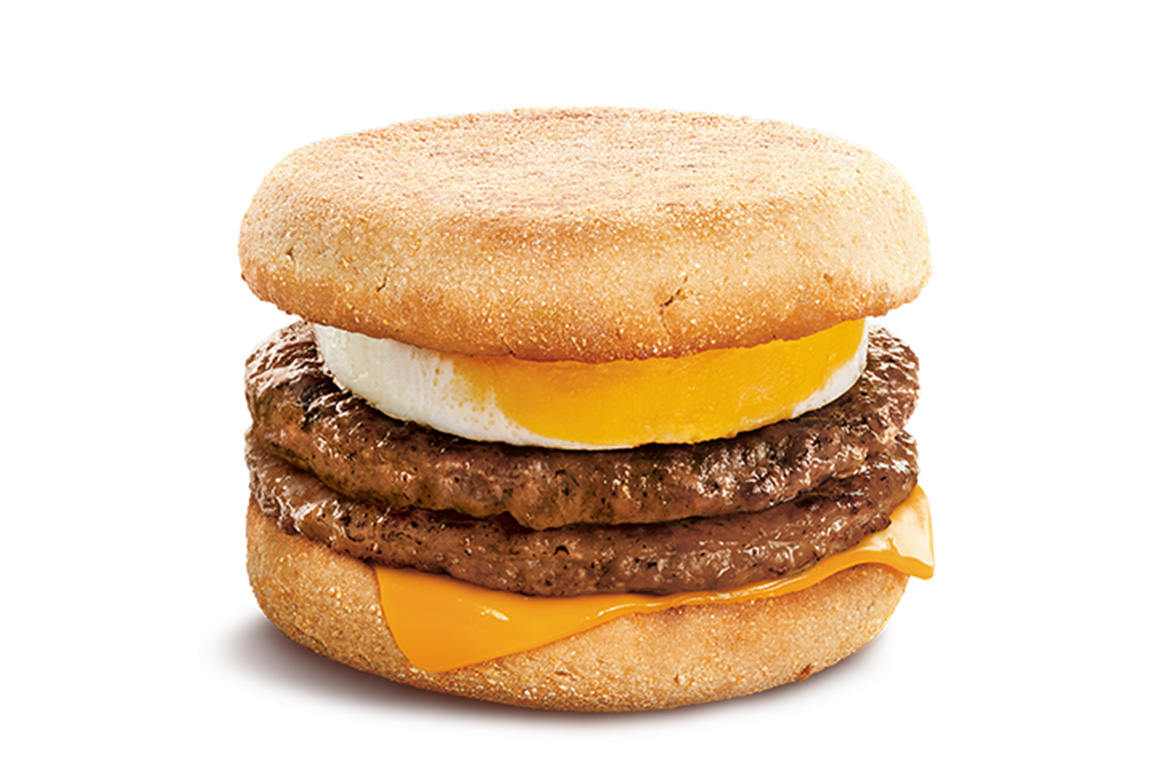 Double Sausage McMuffin® with Egg