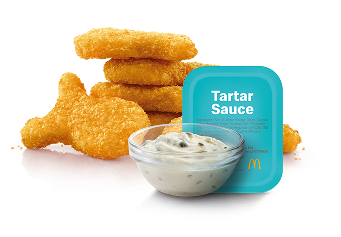Fish Nuggets with Tartar sauce 