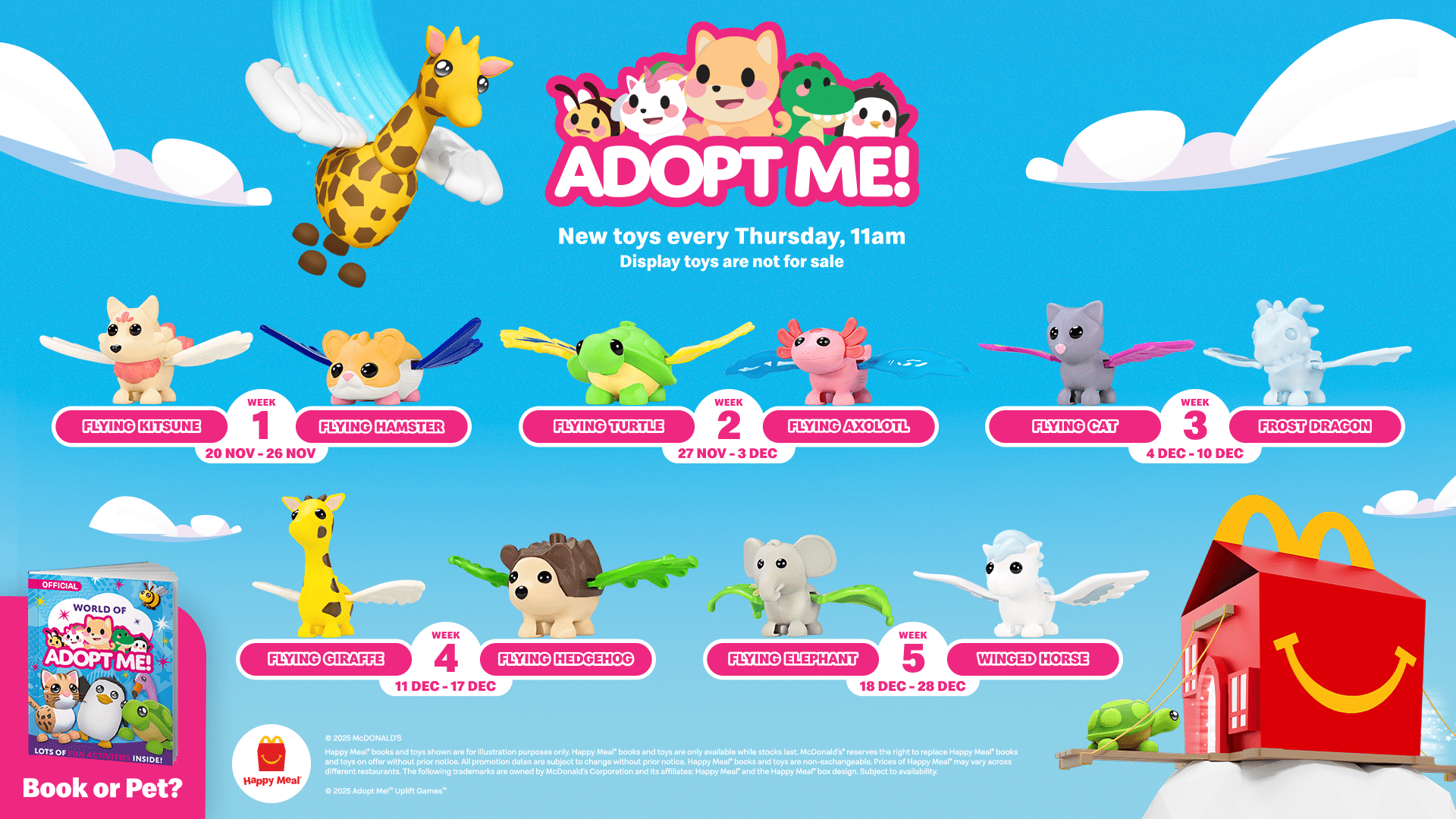 Happy Meal® Toys Now Available!