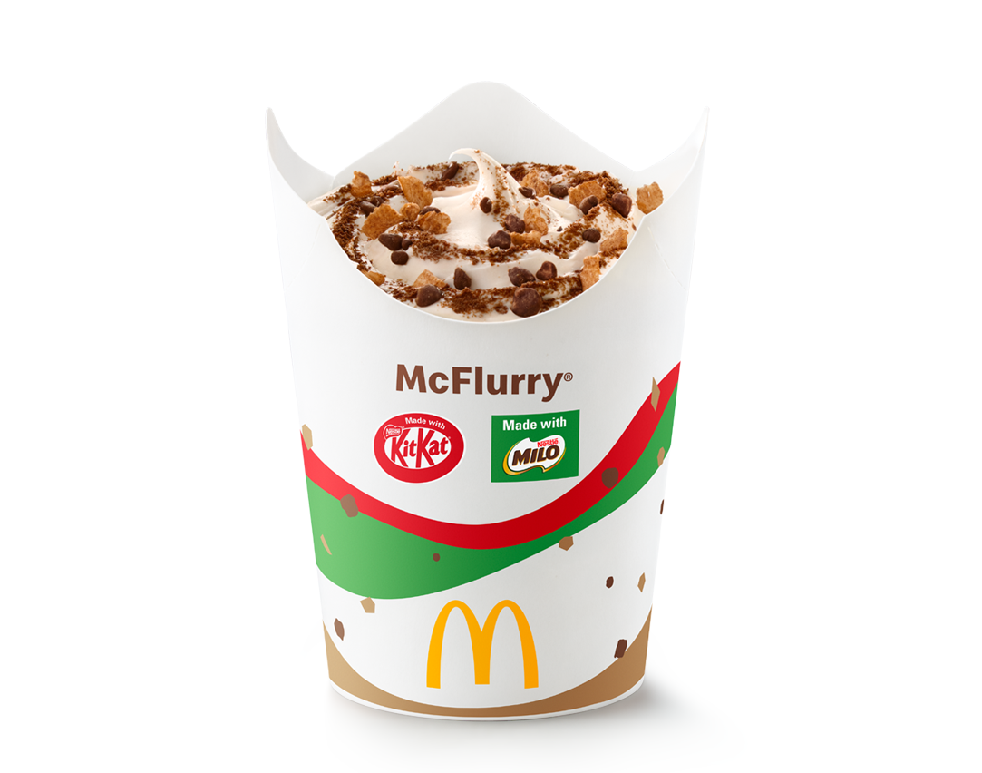 KITKAT® MILO® McFlurry® 