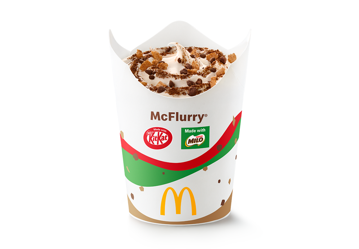 KITKAT® MILO® McFlurry® 
