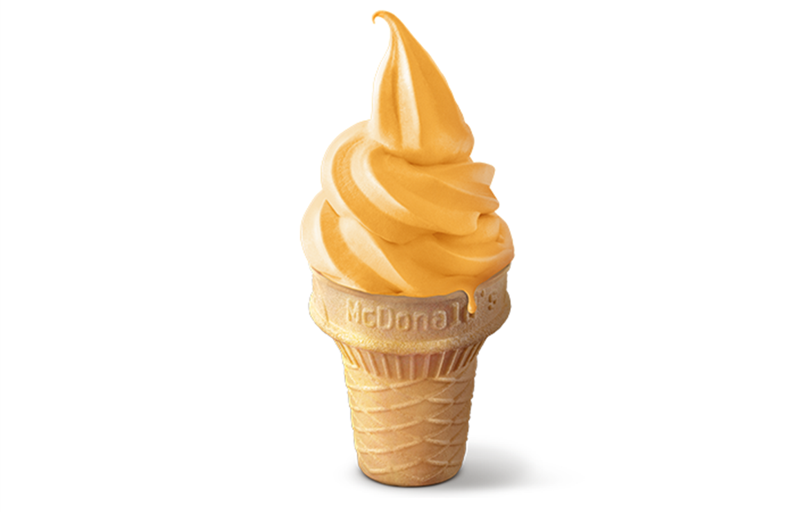 Mandarin Orange Cone 