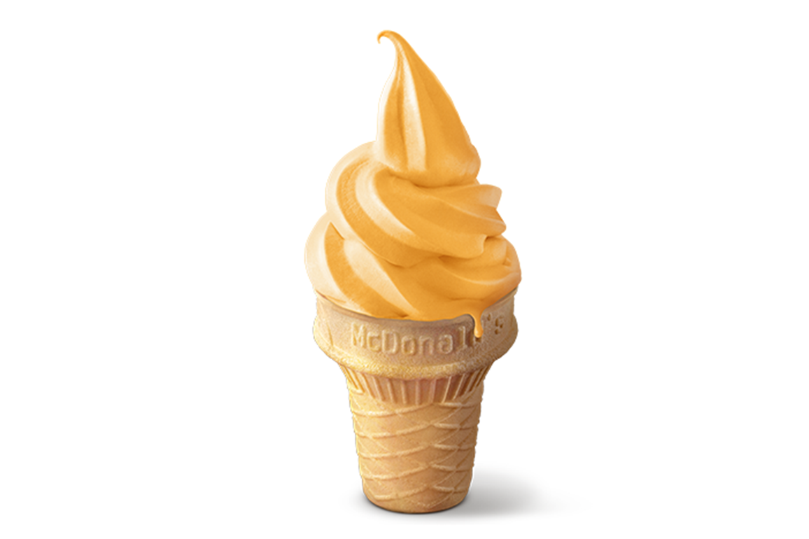Mandarin Orange Cone 