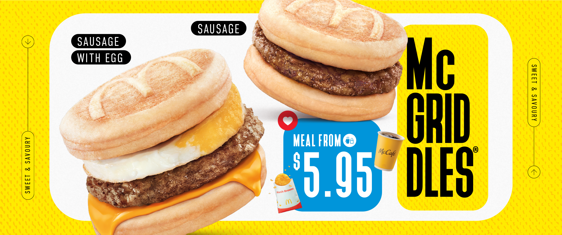 Rise and shine, the McGriddles® is back!