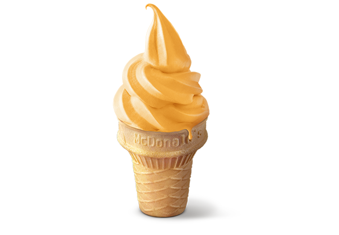 Mandarin Orange Cone 
