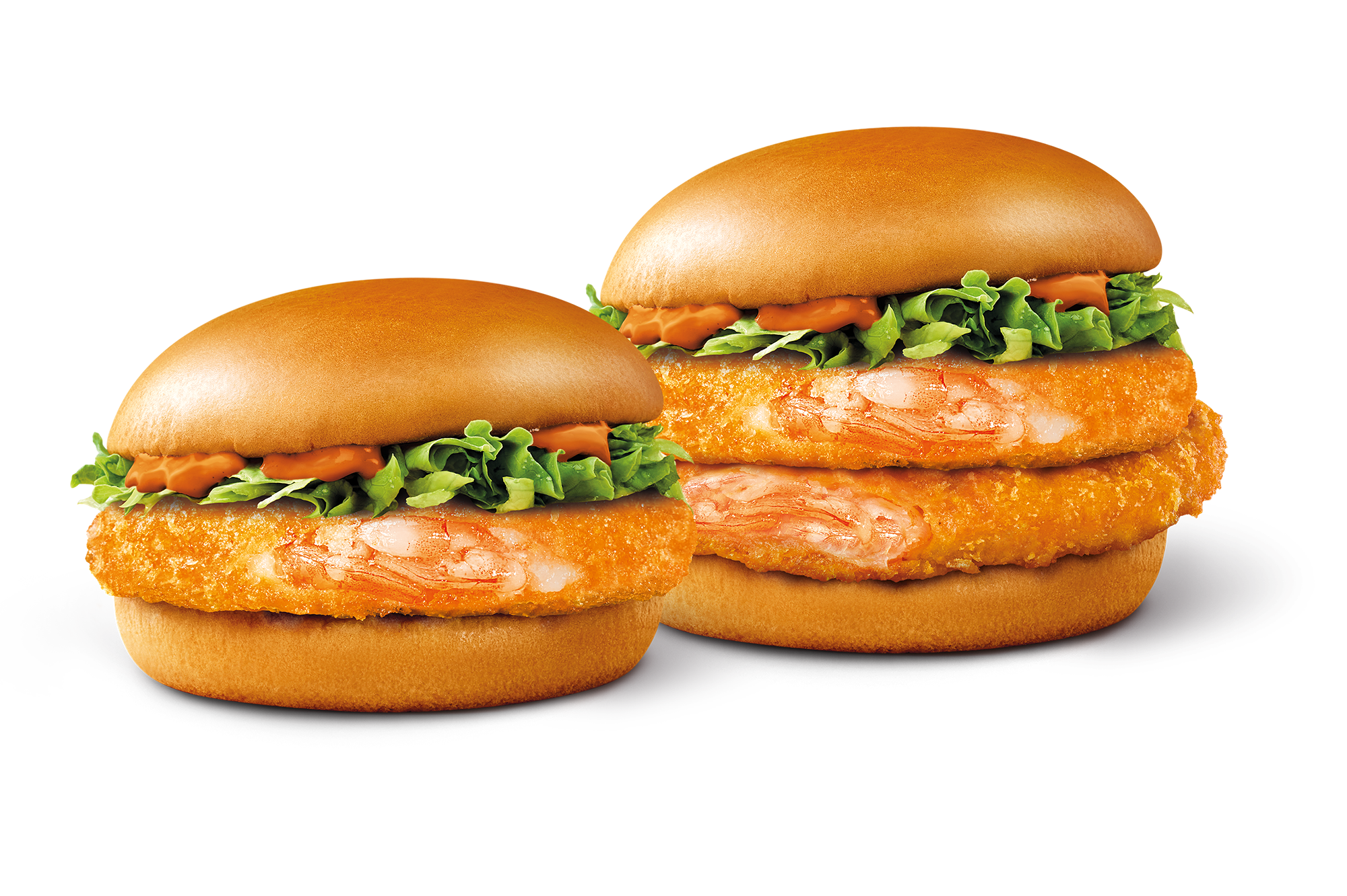 Spicy Tomato Ebi Burger  (Single/Double)  