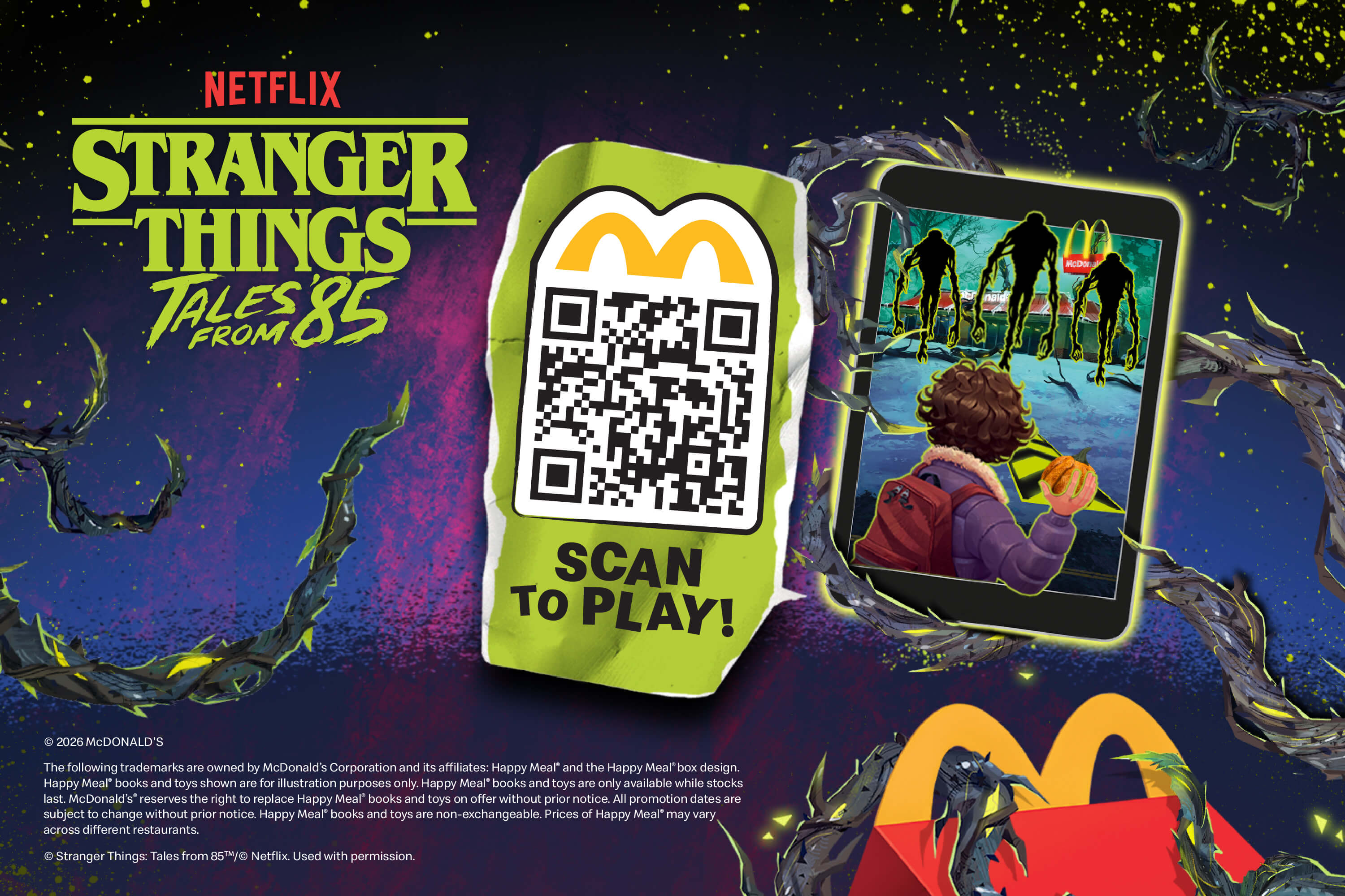  Enjoy Super Mario Digital Experience with every Happy Meal® Toy