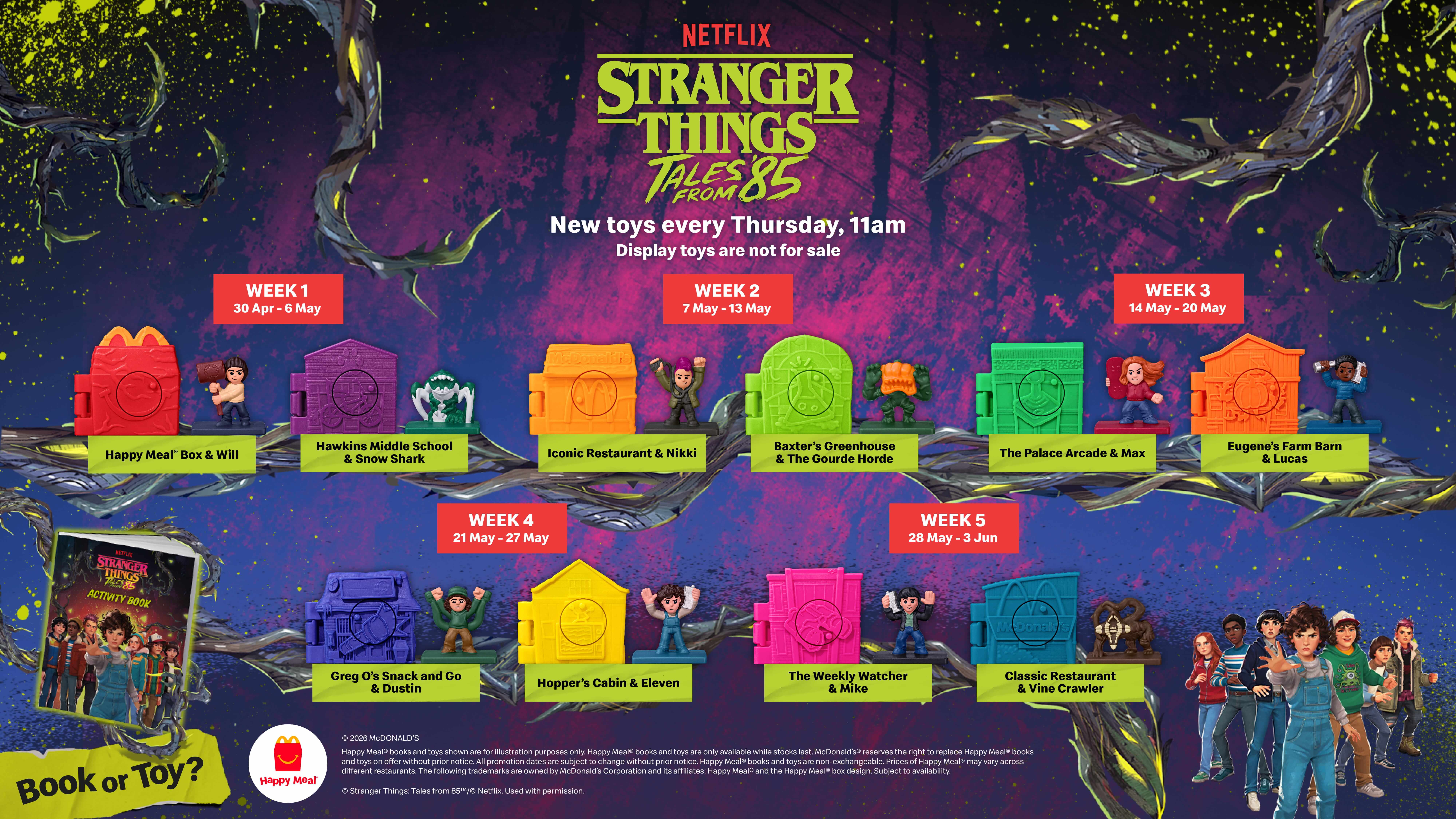Happy Meal® Toys Now Available!