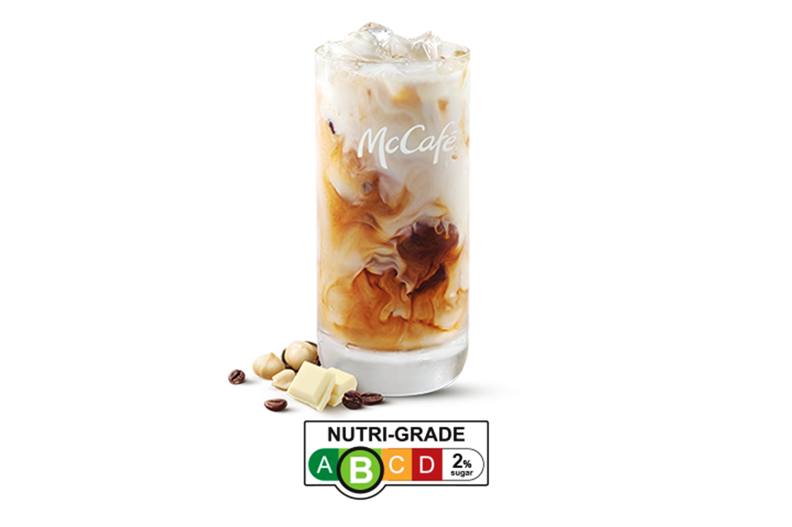 Iced White Chocolate Macadamia Latte 