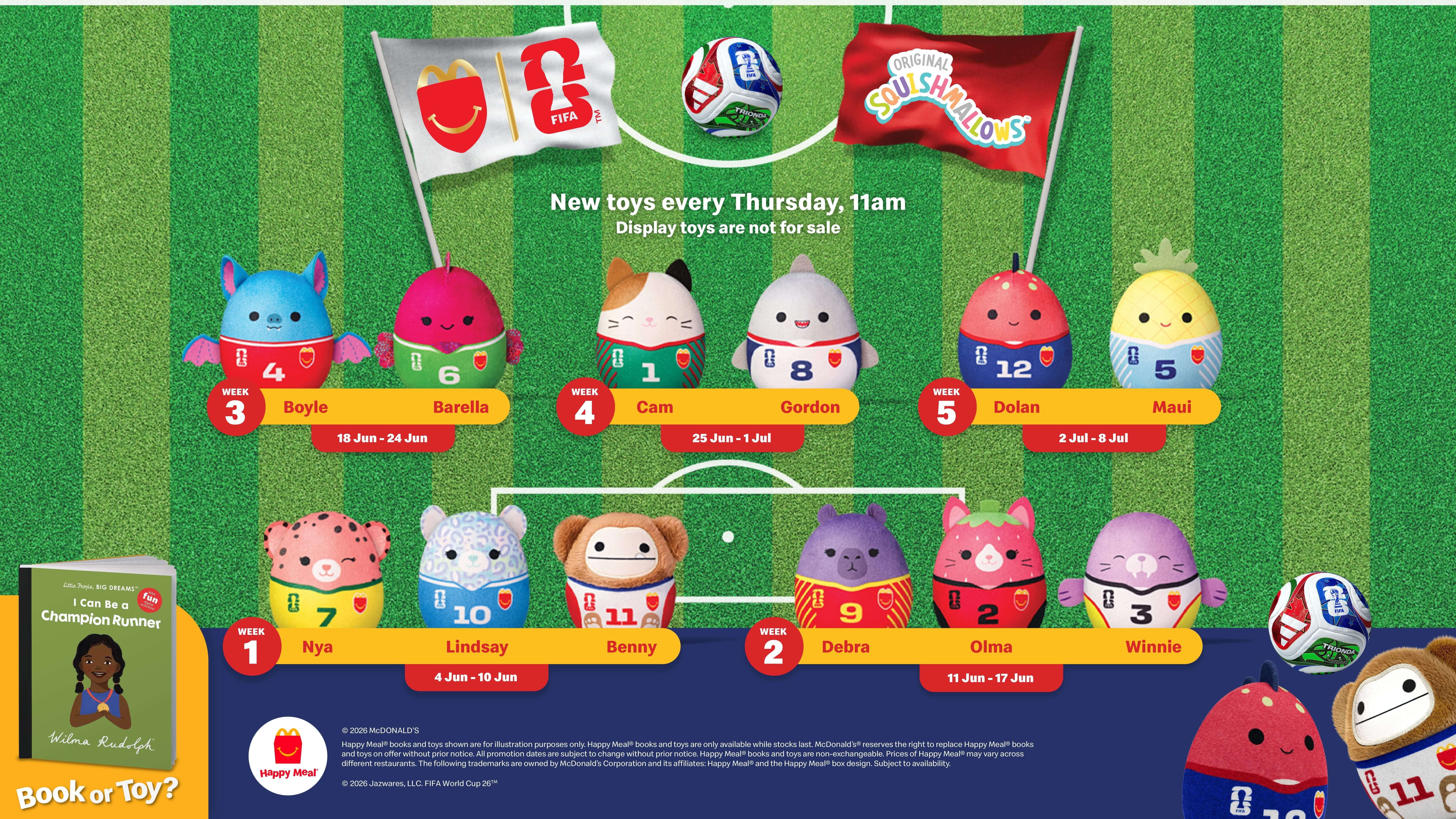 Happy Meal® Toys Now Available!
