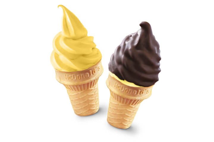 Pistachio Cone and ChocoCone® 