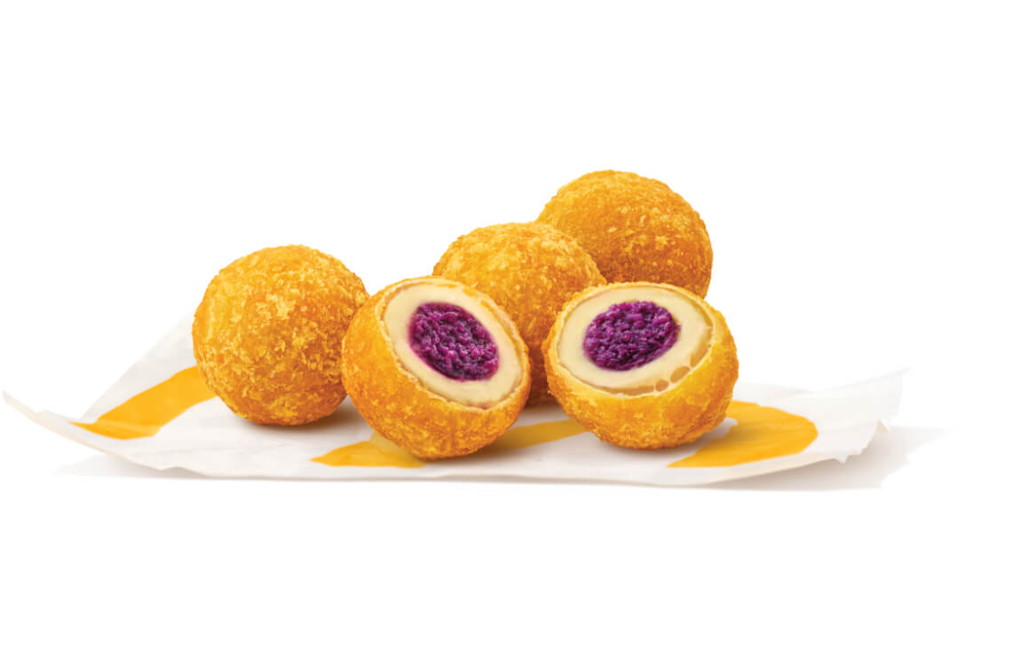 Sweet Potato Mochi Ball 