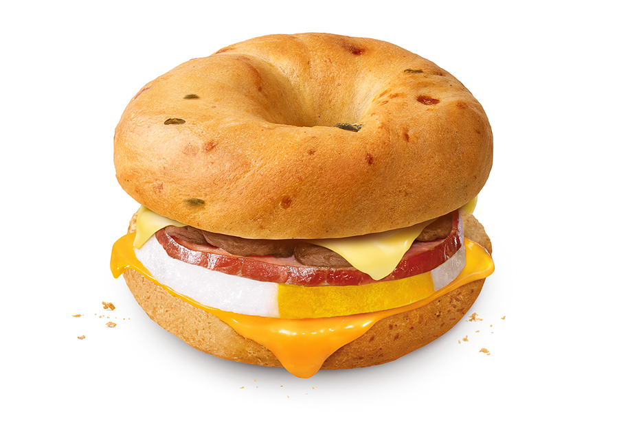 Jalapeño Cheese Bagel Chicken Ham 