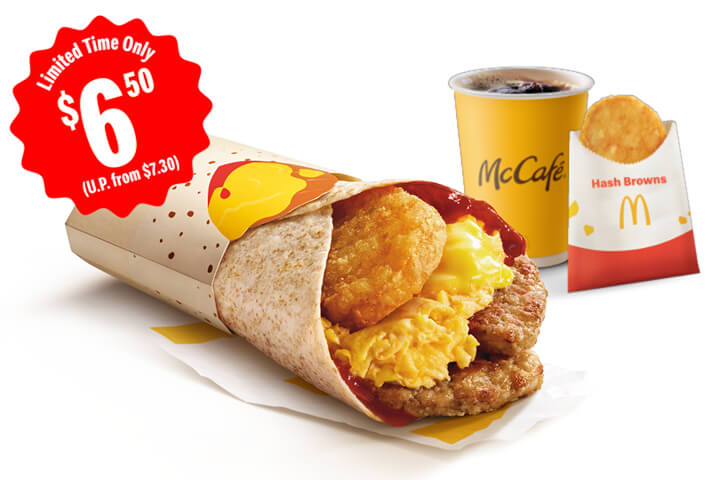 Breakfast Wrap Chicken Sausage 
