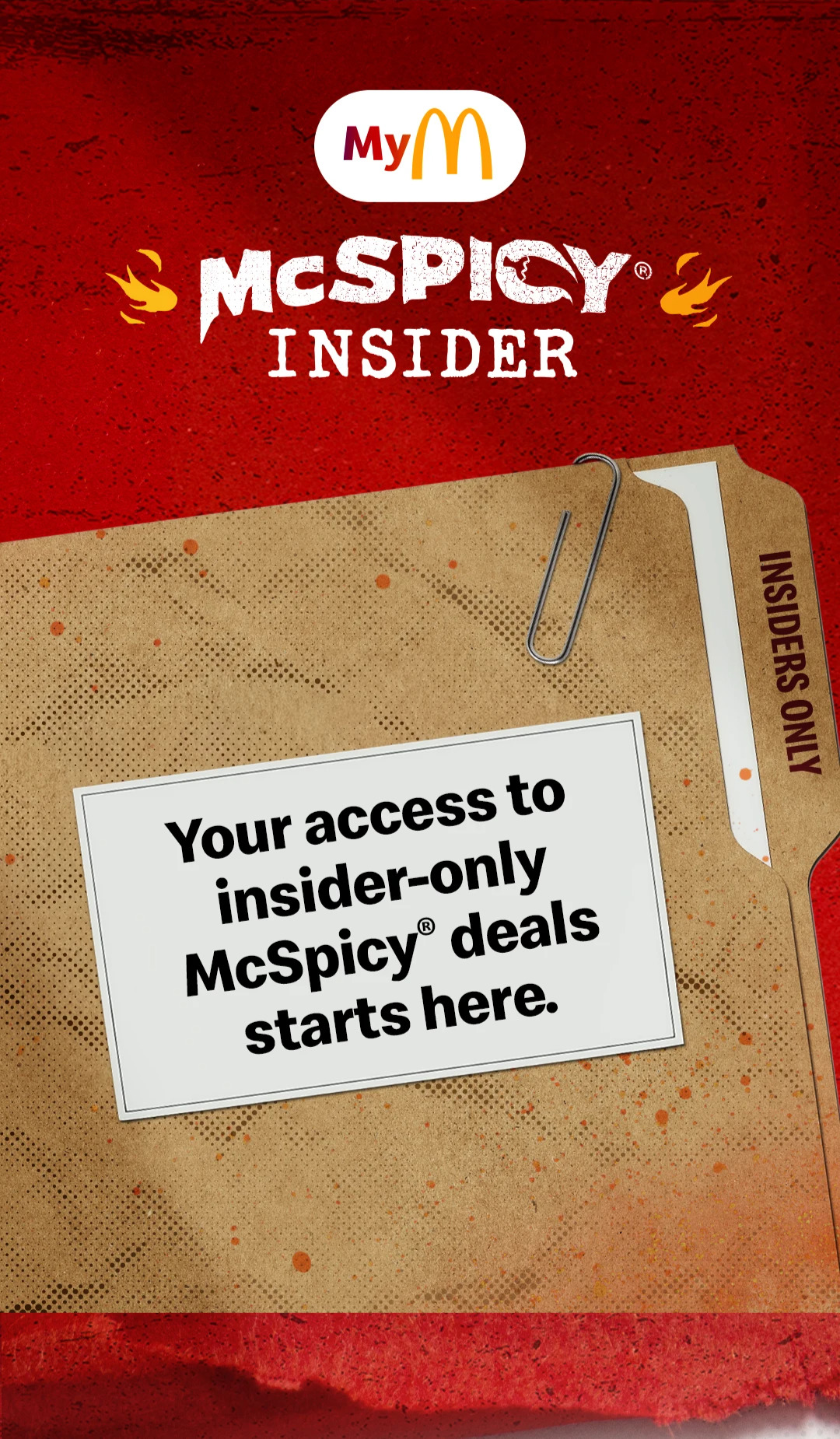 MyM McSpicy Insider Dossier