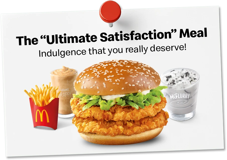The Ultimate Satisfaction Meal